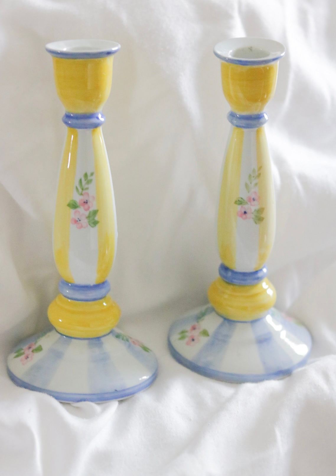 1950s Vintage Candle Holders