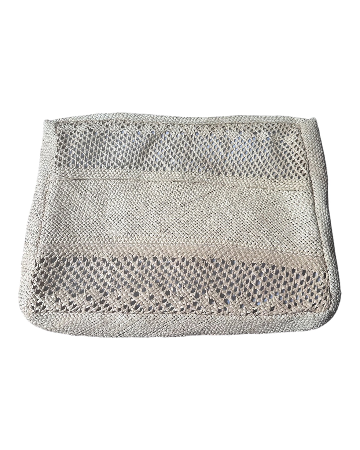 70s Woven Oversized Clutch