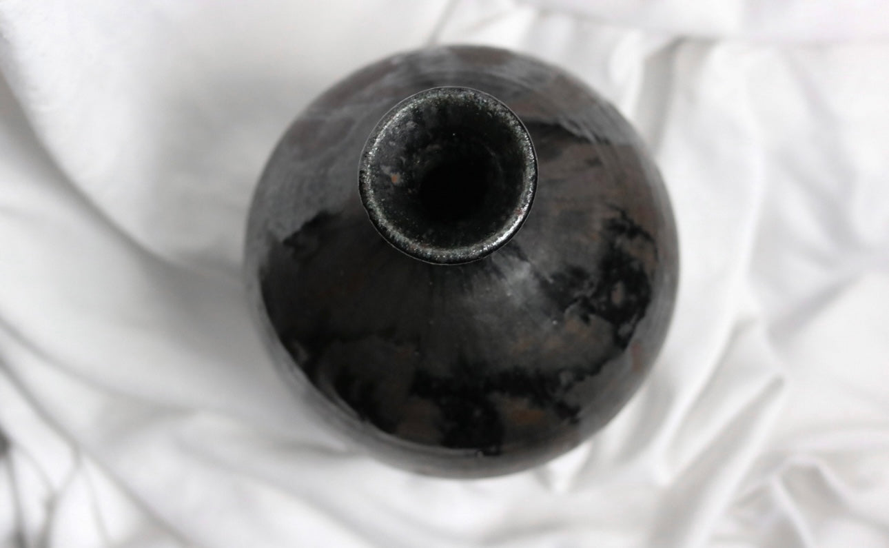 Italian Black Vase