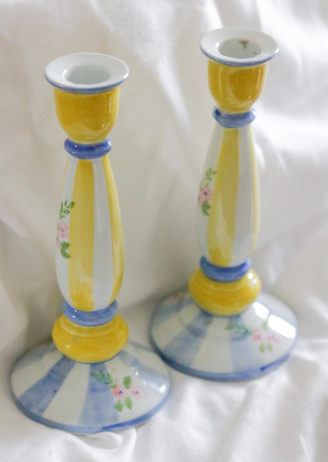 1950s Vintage Candle Holders