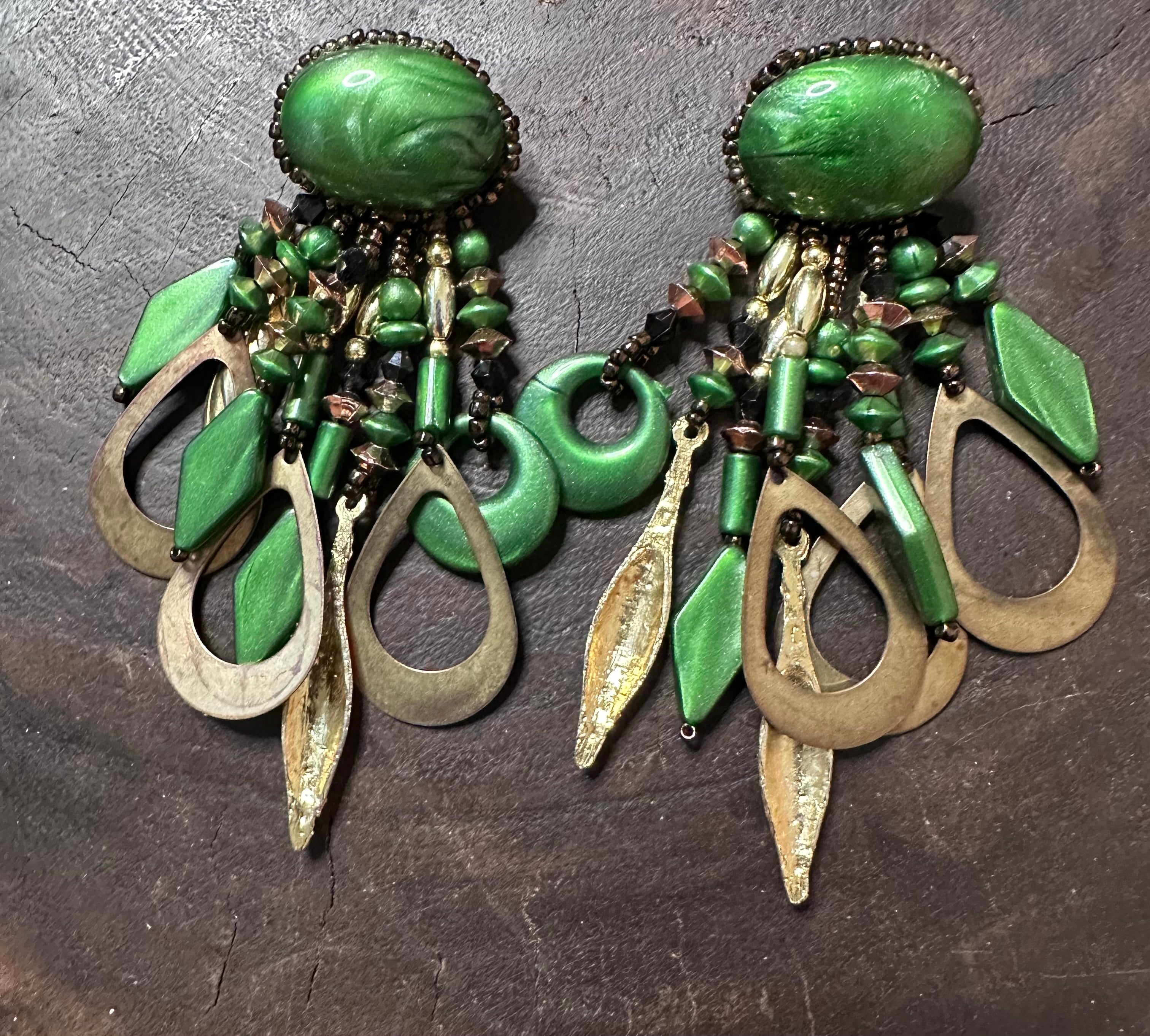 Chipita Vtg/Rare Handmade good Earrings